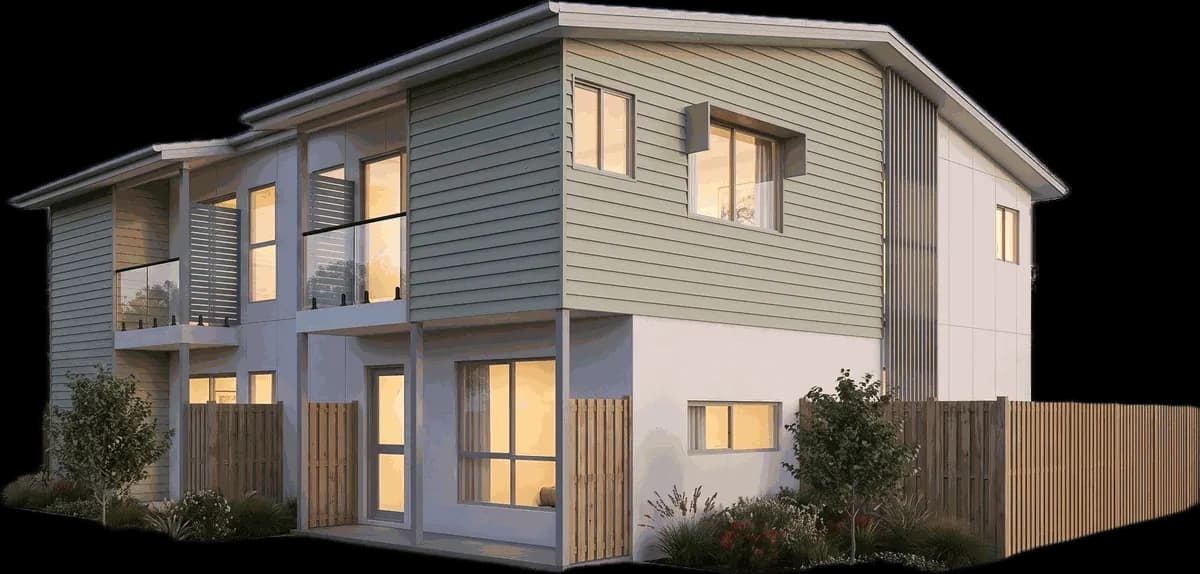 Artist impression of the Nandala Drive homes in Tanah Merah